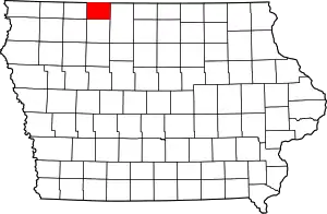 Emmet County map