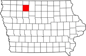 Palo Alto County map