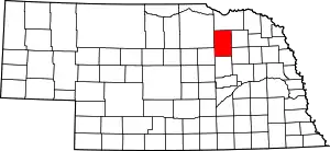 Antelope County map