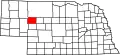 State map highlighting Grant County