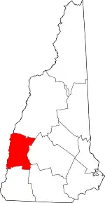 Sullivan County map