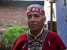 A Mapuche man in present-day Chile