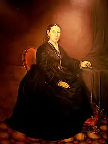 Portrait of Margarita Maza de Juárez in Juárez Museum