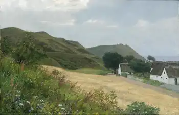 Summer Landscape Close to  Frederiksvaerk