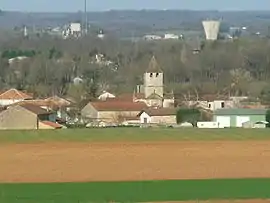 A general view of Marillac-le-Franc