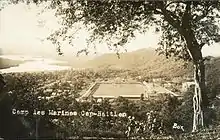 Marine's base at Cap-Haïtien