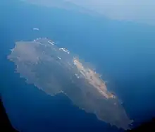 View of Marmara from a plane