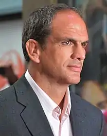 A serious-looking Martin Johnson