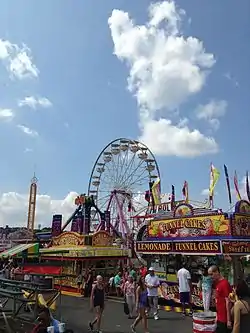 The Maryland State Fair in Timonium