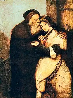 Shylock and Jessica, 1876