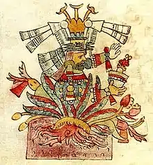 Mayahuel as depicted in the Codex Ríos.