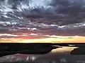 Sunset on McDonald Lake