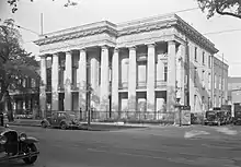 William G. Chandler Mansion (later the McGill Institute) at 252, now demolished.  Childhood home of Florence Chandler Maybrick, noted murderer.