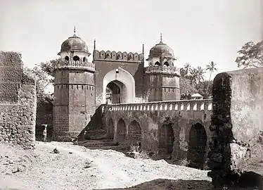 Mecca gate Aurangabad 1880s