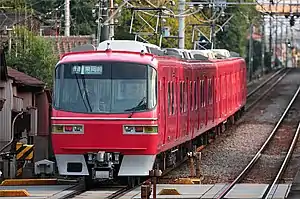 The Meitetsu 1380 series train