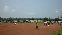 Central market in Bangassou