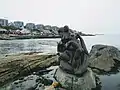 Mermaid statue in Nuuk, Greenland