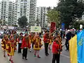 Kids from Ukraine in Mersin Citrus Festival