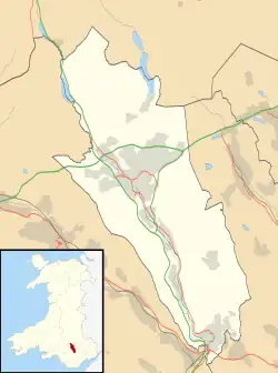 Heolgerrig is located in Merthyr Tydfil