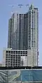 The Metropolitan Miami Tower #1 as it nears completion 3/2/2007.