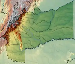 Topography of the department