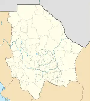 Delicias, Chihuahua is located in Chihuahua