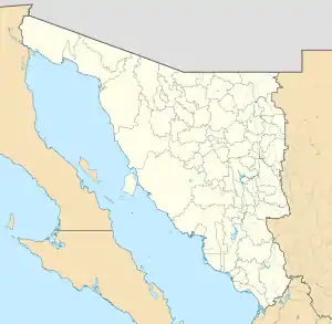 Sierra El Aliso is located in Sonora