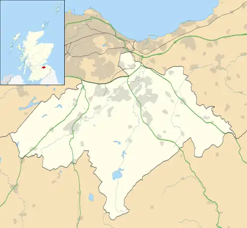 Eskbank is located in Midlothian