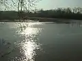 The "Military Crossing" on the Kaw River.