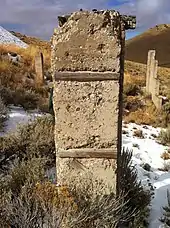 Image 34Ruins of an early 20th-century mill, Winnemucca Mountain (from History of Nevada)