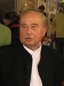 Pavić at the 2007 Belgrade Book Fair