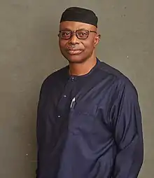 Dr. Mimiko in official campaign photo