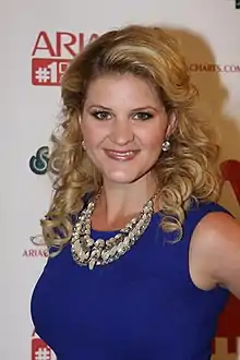 Louwerse at the 2012 ARIA No. 1 Chart Awards