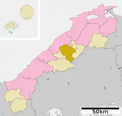 Location of Misato