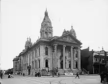 Rudolph Benz-designed Mobile County Courthouse, built in 1889 and demolished in the 1950s.