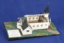 Model: Grytviken Church built by Reidar Th. Karlsen in 1999