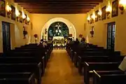 Modern church, interior view