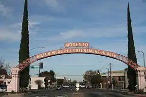 The Modesto Arch