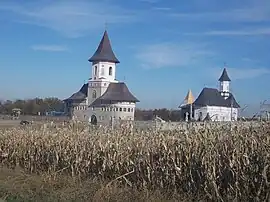 Zosin Monastery in Bălușeni