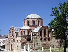 The church of Theotokos Kosmosoteira in Feres