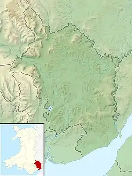 The Pant, Llanvihangel-Ystern-Llewern is located in Monmouthshire