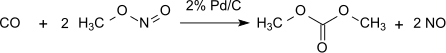 Monocarbonylation of MeOH corr