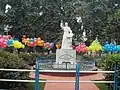 St.Montfort's statue in the school premises