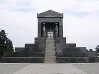 "Monument to the Unknown Hero" (Serbia is represented as one of six caryatids which surrounds the sarcophagus), Ivan Meštrović, 1938