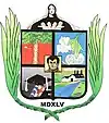 Official seal of Morán Municipality