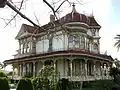 Morey Mansion viewed from the southeast.