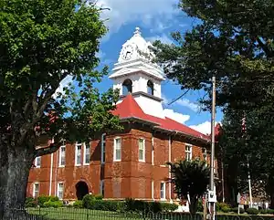 Morgan County Courthouse in Wartburg