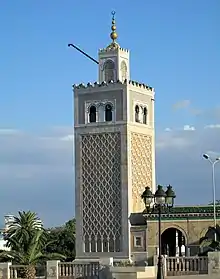 View of the minaret