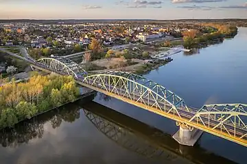 Ralph Modjeski Bridge in Fordon District