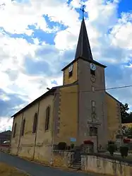 The church in Mouilly